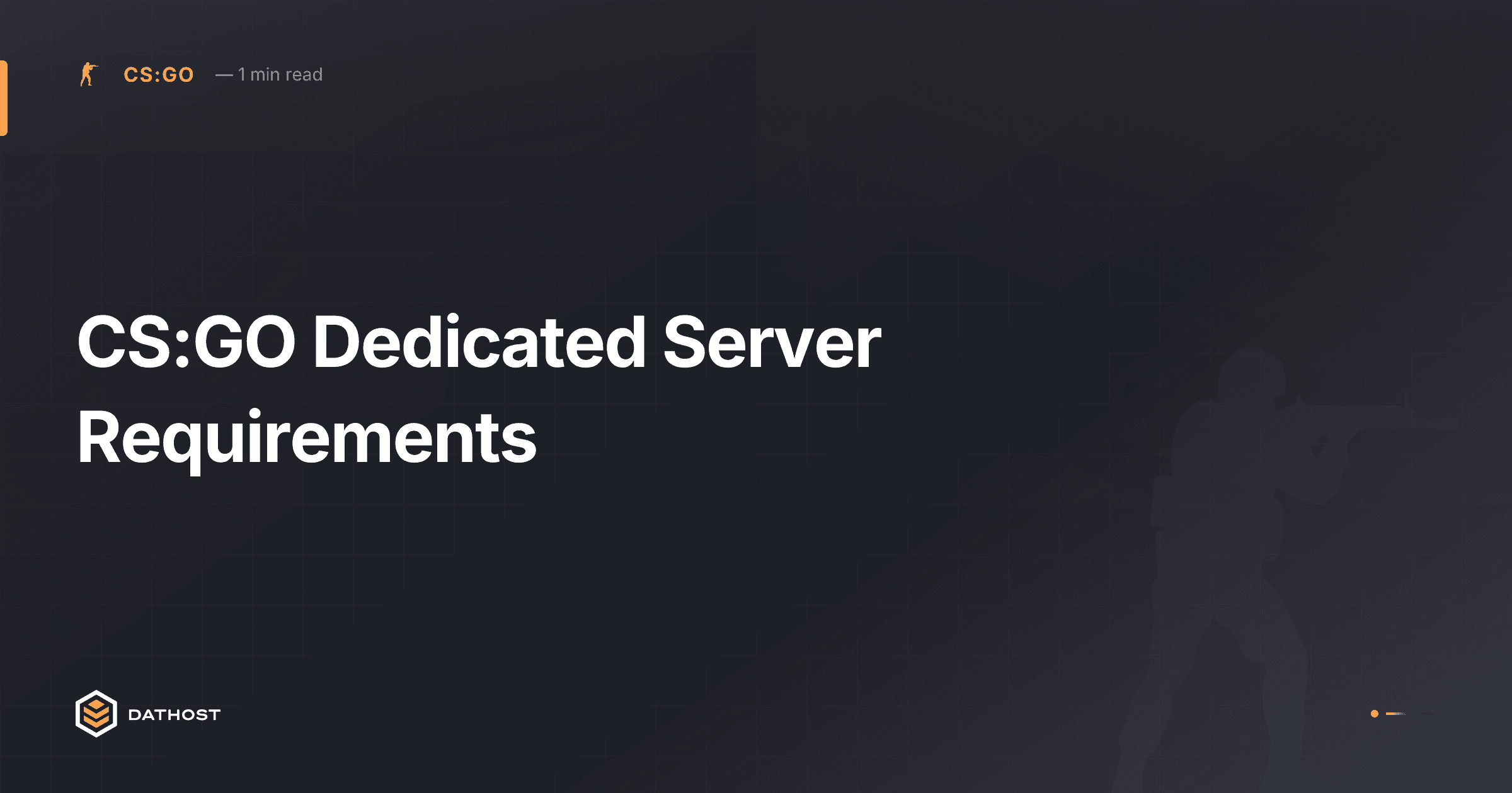 Hero image for CS:GO Dedicated Server Requirements