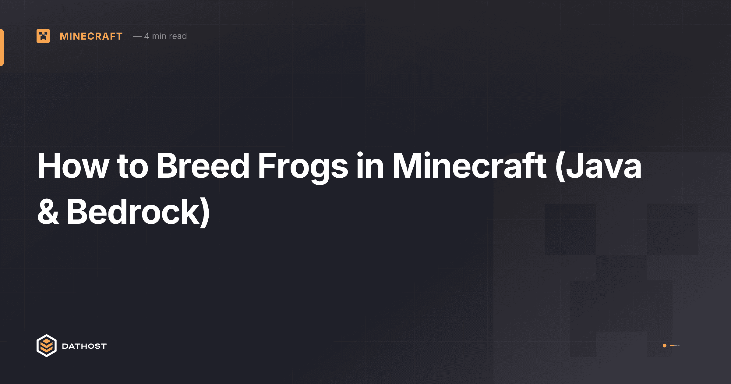 Hero image for How to Breed Frogs in Minecraft (Java & Bedrock)
