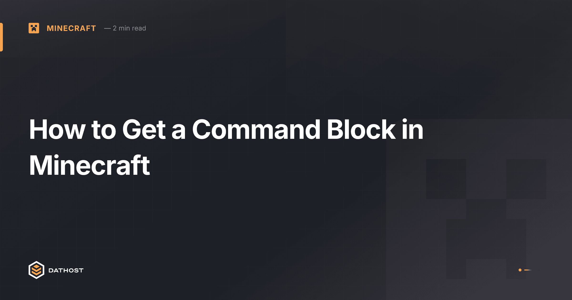 Hero image for How to Get a Command Block in Minecraft