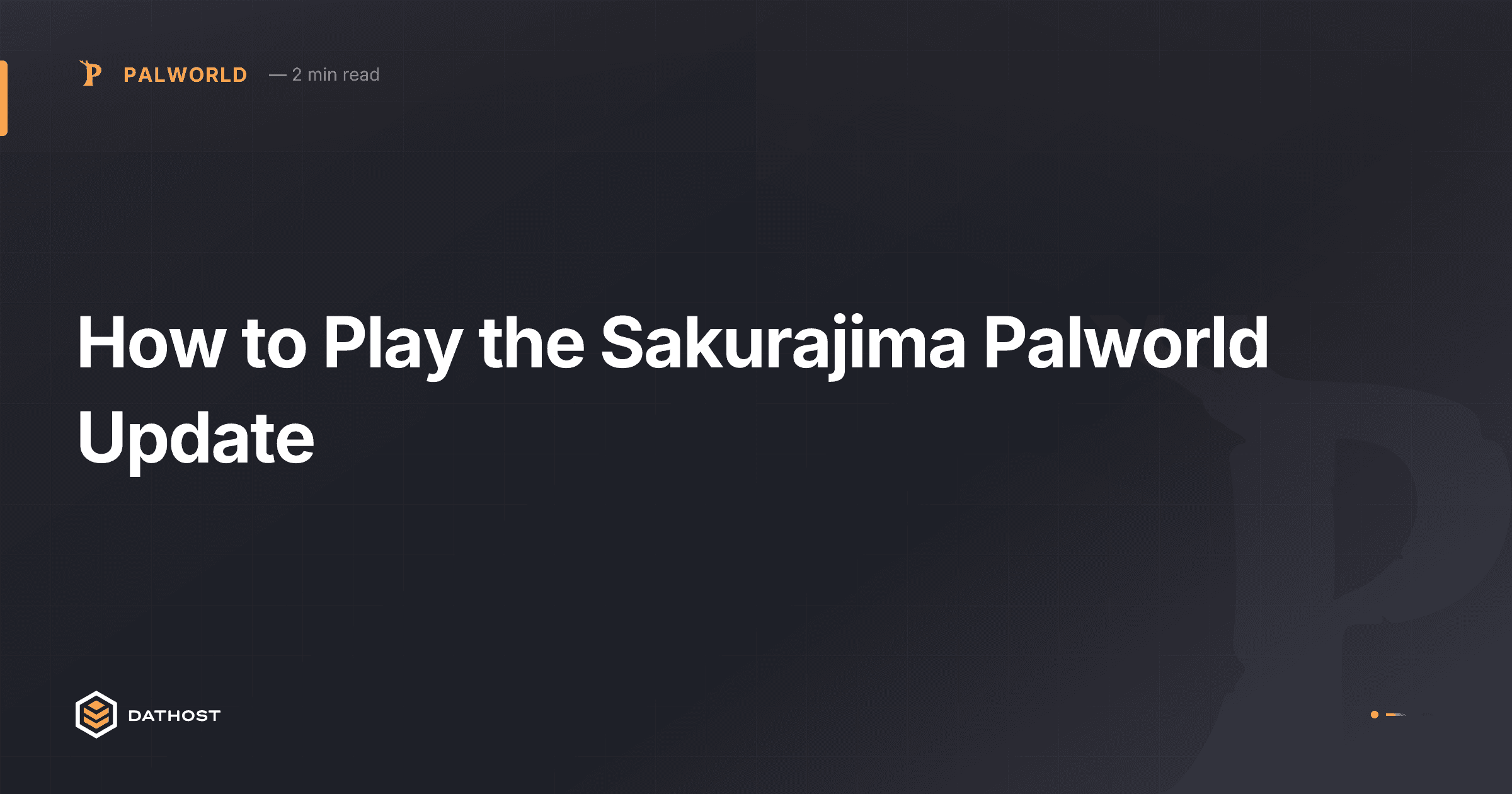 Hero image for How to Play the Sakurajima Palworld Update