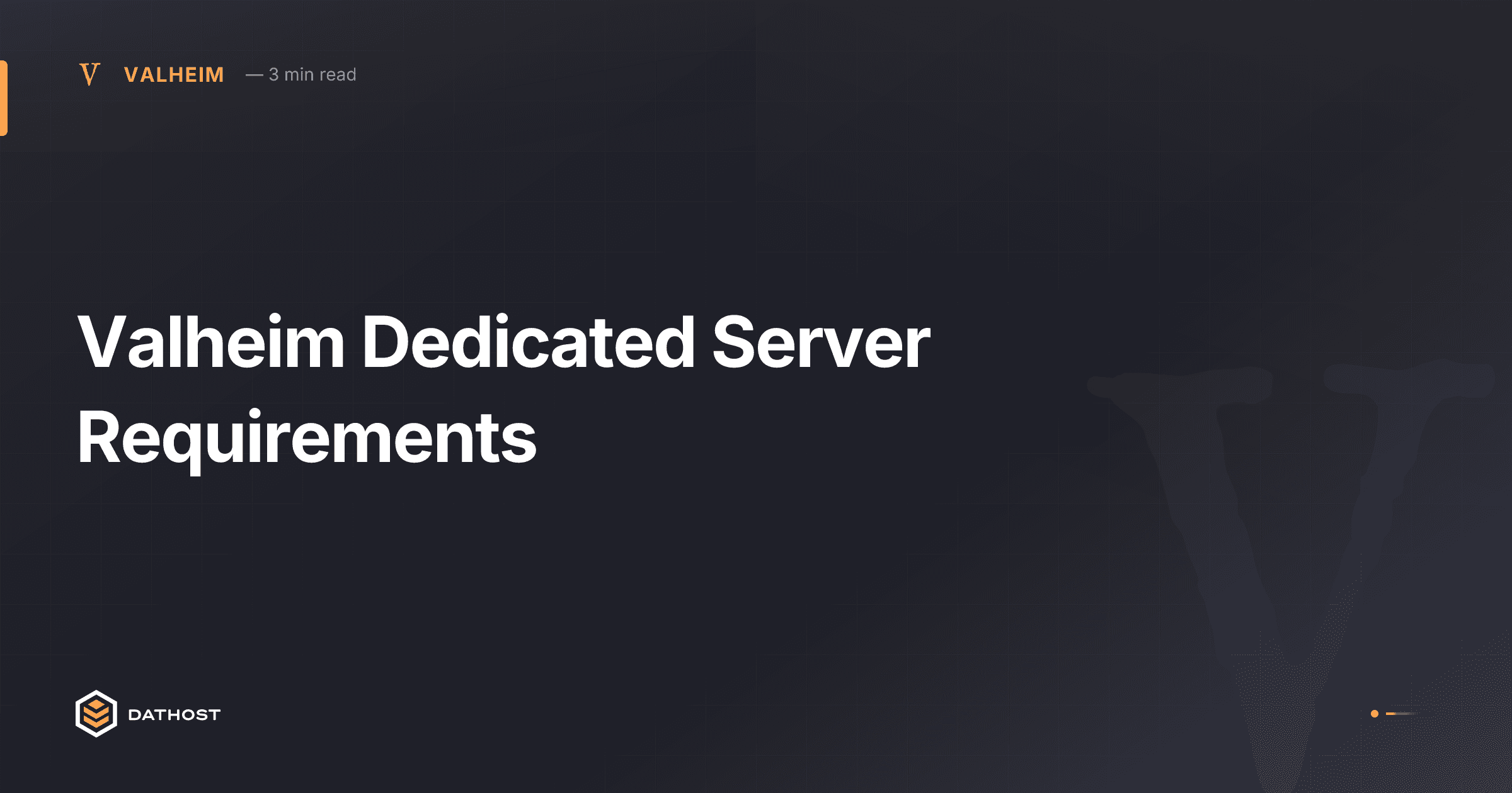 Hero image for Valheim Dedicated Server Requirements